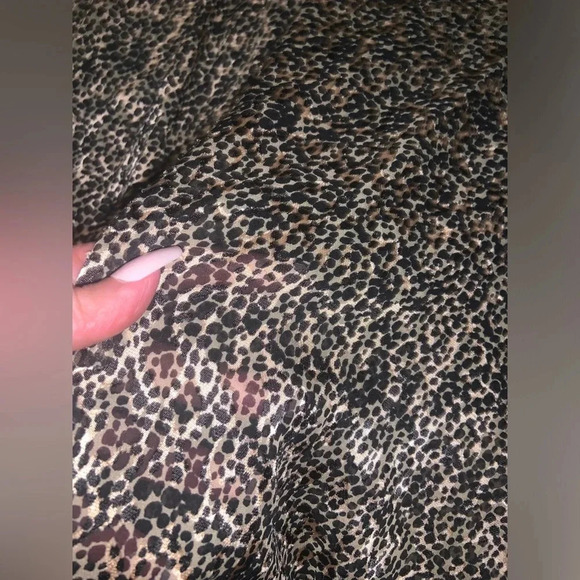 Wo sabel one shoulder animal print dress astr the label S 122$ revolve fall boho - Picture 3 of 7